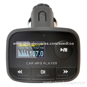New design car MP3 player, FM transmitter USB charger car kit AD-956